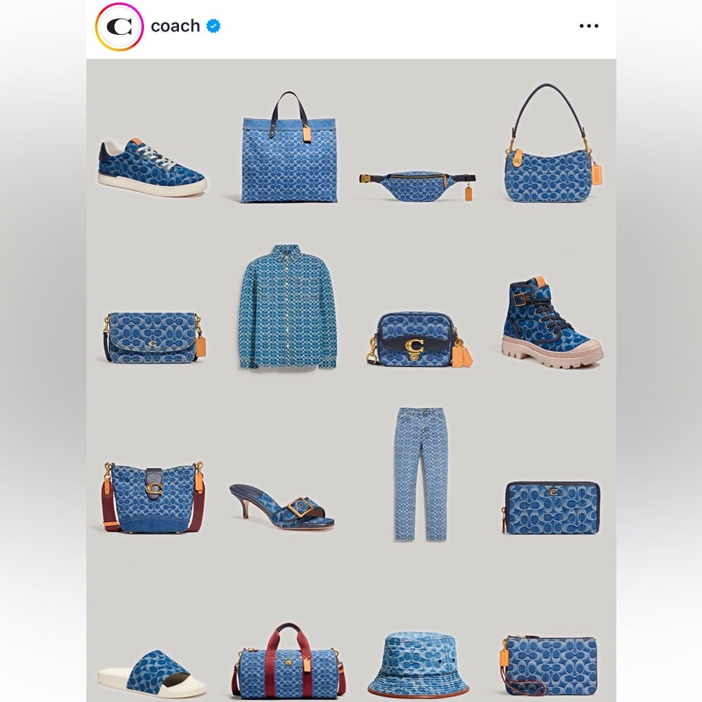 Coach studio camera bag 18 in signature wash denim - Picture 16 of 16
